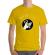 Tricou adler barbat key of life galben