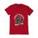 Tricou adler barbat lets ride bike rosu