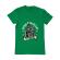 Tricou adler barbat lets ride bike verde mediu