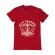 Tricou adler barbat old classic barber rosu