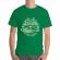 Tricou adler barbat rockabilly hotrod verde mediu