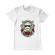 Tricou adler barbat sugar skull trooper alb