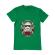 Tricou adler barbat sugar skull trooper verde mediu