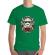 Tricou adler barbat sugar skull trooper verde mediu