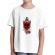 Tricou adler copil hard to kill alb