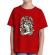 Tricou adler copil heart and anchor rosu