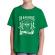 Tricou adler copil in barbers we trust verde mediu