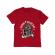 Tricou adler copil lets ride bike rosu