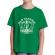 Tricou adler copil old classic barber verde mediu
