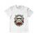Tricou adler copil sugar skull trooper alb