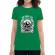 Tricou adler dama axe verde mediu