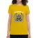 Tricou adler dama crown galben
