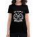 Tricou adler dama crown negru