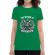 Tricou adler dama crown verde mediu