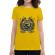 Tricou adler dama destiny fulfilled galben