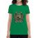 Tricou adler dama destiny fulfilled verde mediu