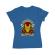 Tricou adler dama genius billionaire albastru azuriu