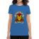 Tricou adler dama genius billionaire albastru azuriu