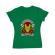 Tricou adler dama genius billionaire verde mediu