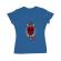 Tricou adler dama hard to kill albastru azuriu