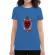 Tricou adler dama hard to kill albastru azuriu