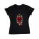 Tricou adler dama hard to kill negru