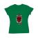 Tricou adler dama hard to kill verde mediu