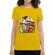 Tricou adler dama have a break galben