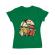 Tricou adler dama have a break verde mediu