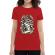 Tricou adler dama heart and anchor rosu