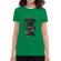Tricou adler dama hourglass verde mediu