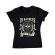 Tricou adler dama in barbers we trust negru