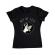 Tricou adler dama key of life negru