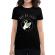 Tricou adler dama key of life negru