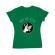Tricou adler dama key of life verde mediu