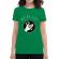 Tricou adler dama key of life verde mediu
