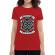 Tricou adler dama keys rosu