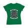 Tricou adler dama keys verde mediu