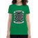 Tricou adler dama keys verde mediu