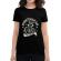 Tricou adler dama lets ride bike negru