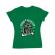 Tricou adler dama lets ride bike verde mediu