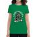 Tricou adler dama lets ride bike verde mediu
