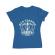 Tricou adler dama old classic barber albastru azuriu