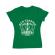 Tricou adler dama old classic barber verde mediu