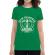 Tricou adler dama old classic barber verde mediu