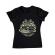 Tricou adler dama rockabilly hotrod negru