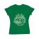 Tricou adler dama rockabilly hotrod verde mediu