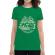 Tricou adler dama rockabilly hotrod verde mediu