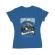 Tricou adler dama speed of caferacer albastru azuriu