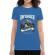 Tricou adler dama speed of caferacer albastru azuriu